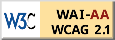 Foto-espinilleras-logo WCAG 2.1-Amarillo