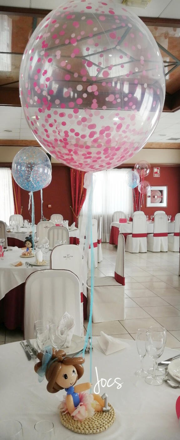 Jocs Of Balloons Comunión Erika 13