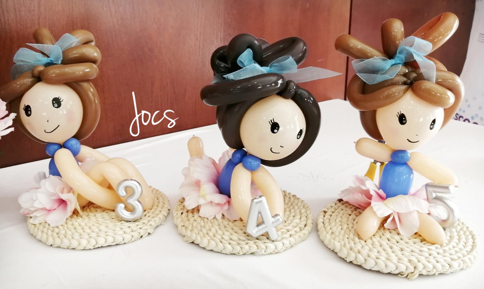 Jocs Of Balloons Comunión Erika 3