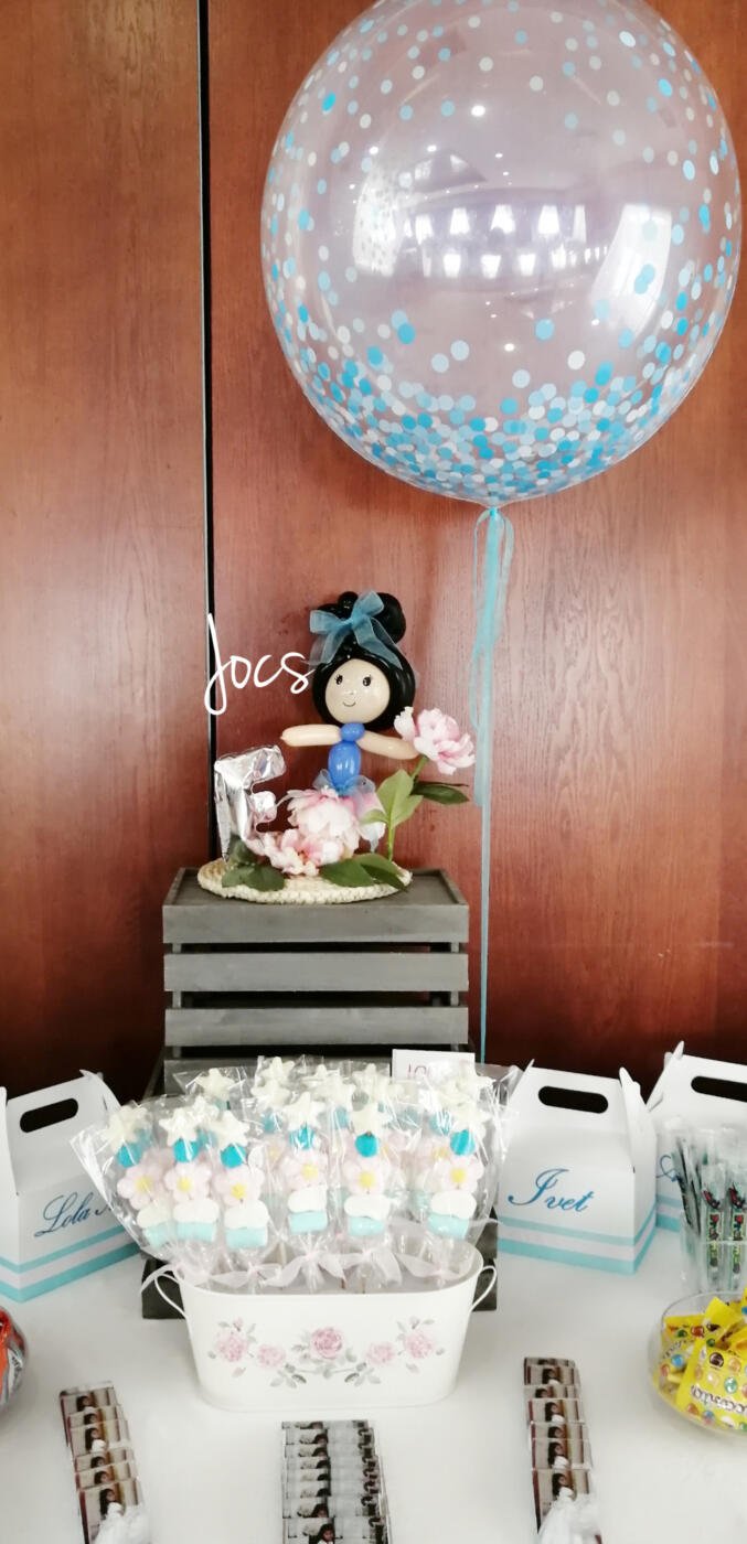 Jocs Of Balloons Comunión Erika 6