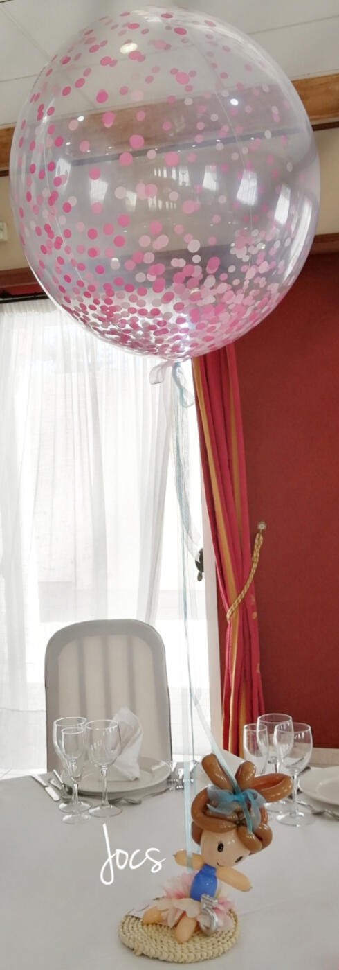 Jocs Of Balloons Comunión Erika 9