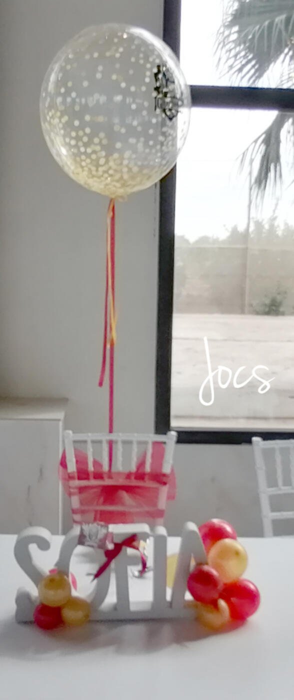 Jocs Of Balloons Comunión Sofía 5